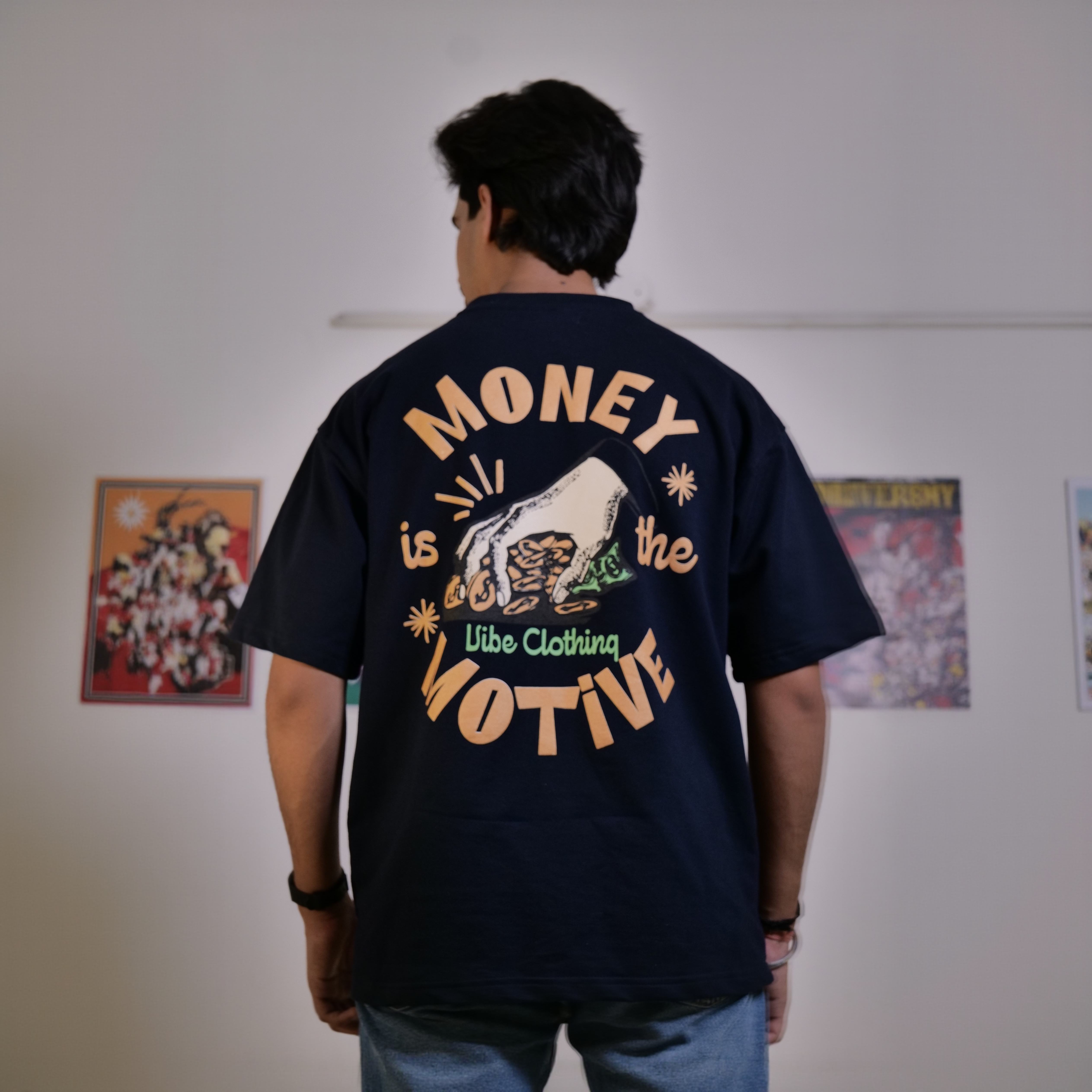 Money Is The Motive Oversize T-Shirt